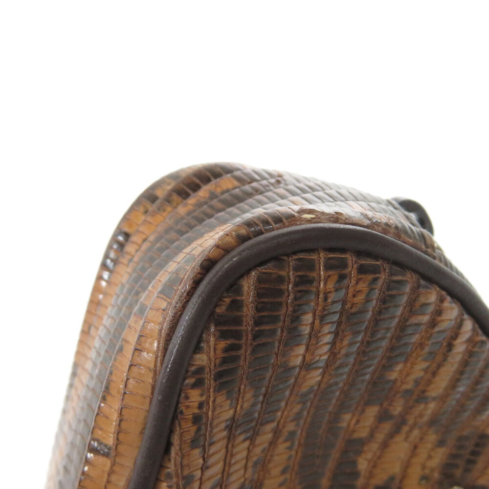 Prada logo plate Wallet python leather - image 8